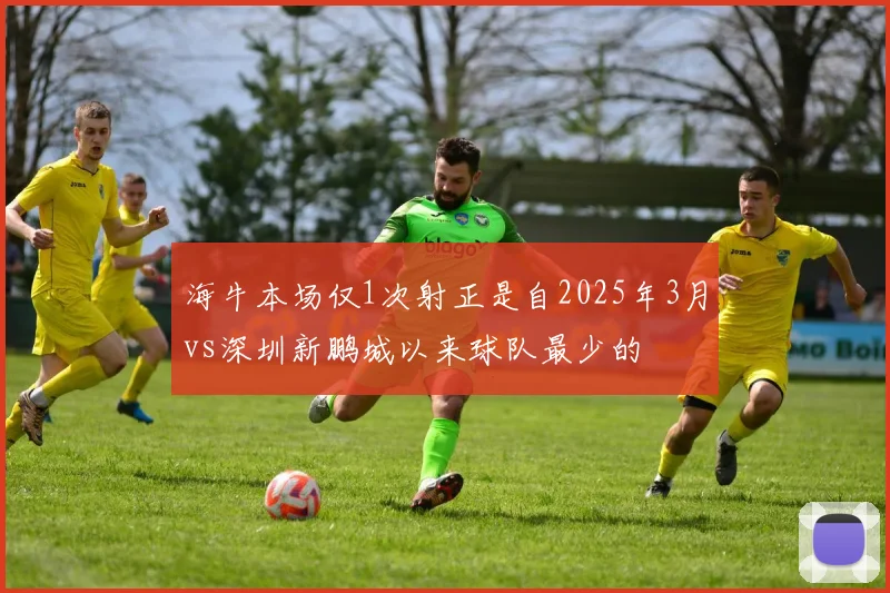 海牛本场仅1次射正是自2025年3月vs深圳新鹏城以来球队最少的